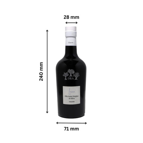 Extra Virgin oil di Leccino BIO Bottle size: 500 ml