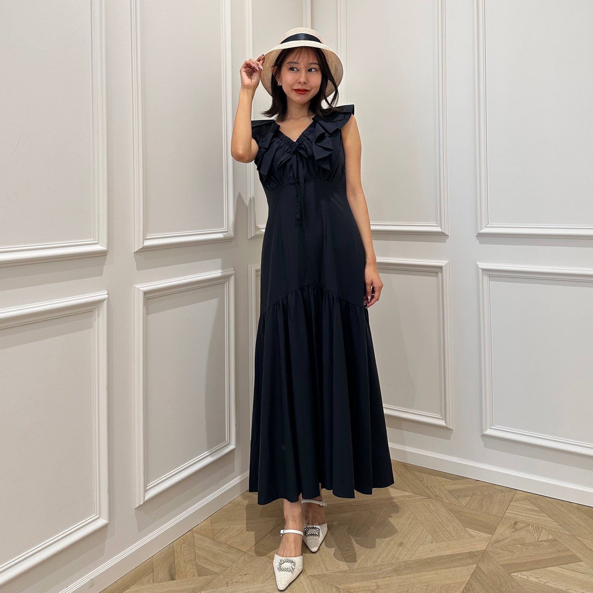 Herlipto Tribeca Jersey Dress - ロングワンピース