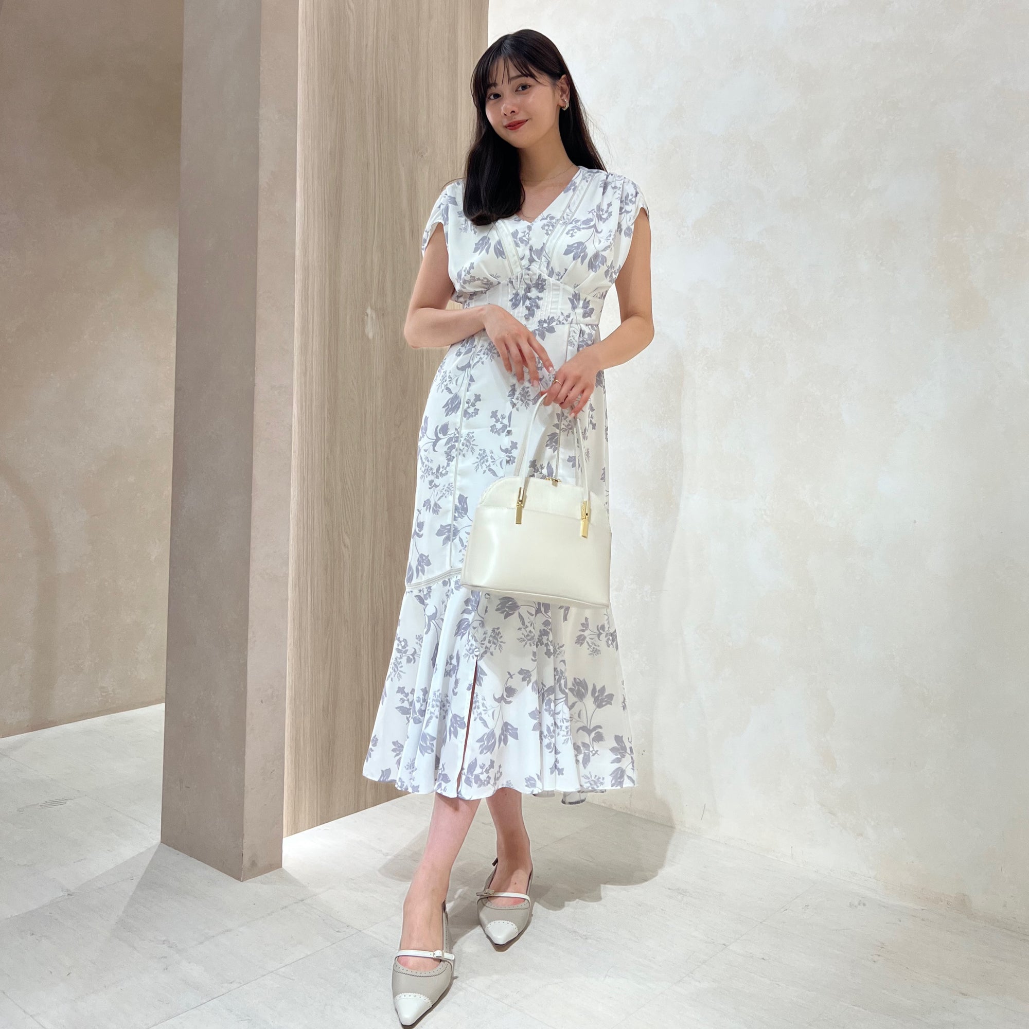 Herlipto Royal Garden Floral Dress ロングワンピース | chefizz.co.il