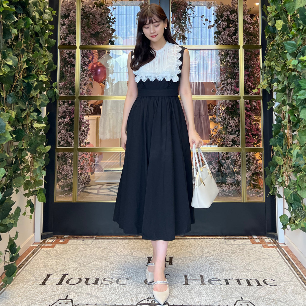 大人気商品 herlipto Grace Cotton-Blend Long Dress - crumiller.com