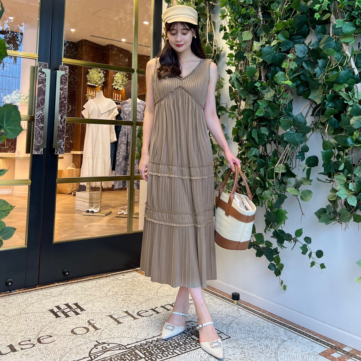 Herlipto Tribeca Jersey Dress - ロングワンピース