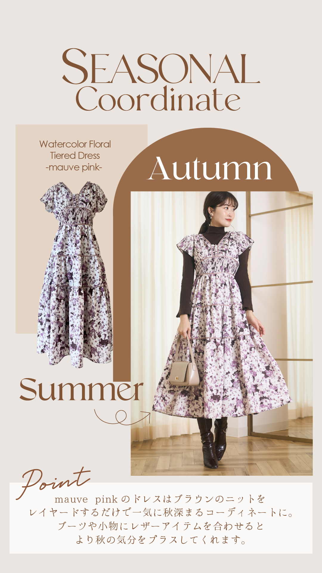 超熱 Herlipto Autumn Floral Tiered Long Dress asakusa.sub.jp