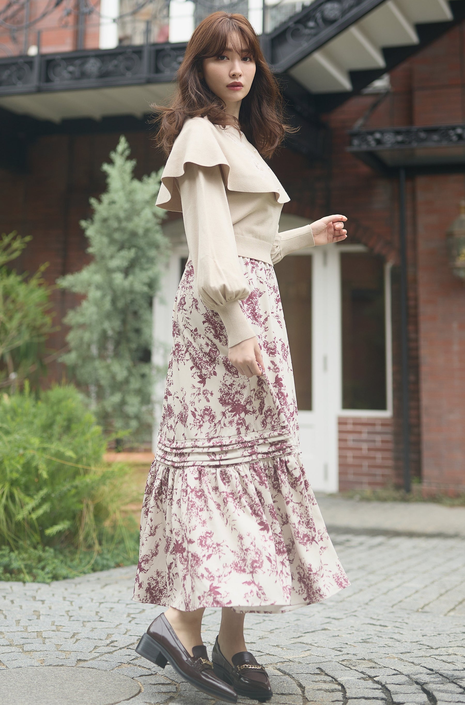 herlipto Autumn Botanical Printed Skirt - hotelnahua.com