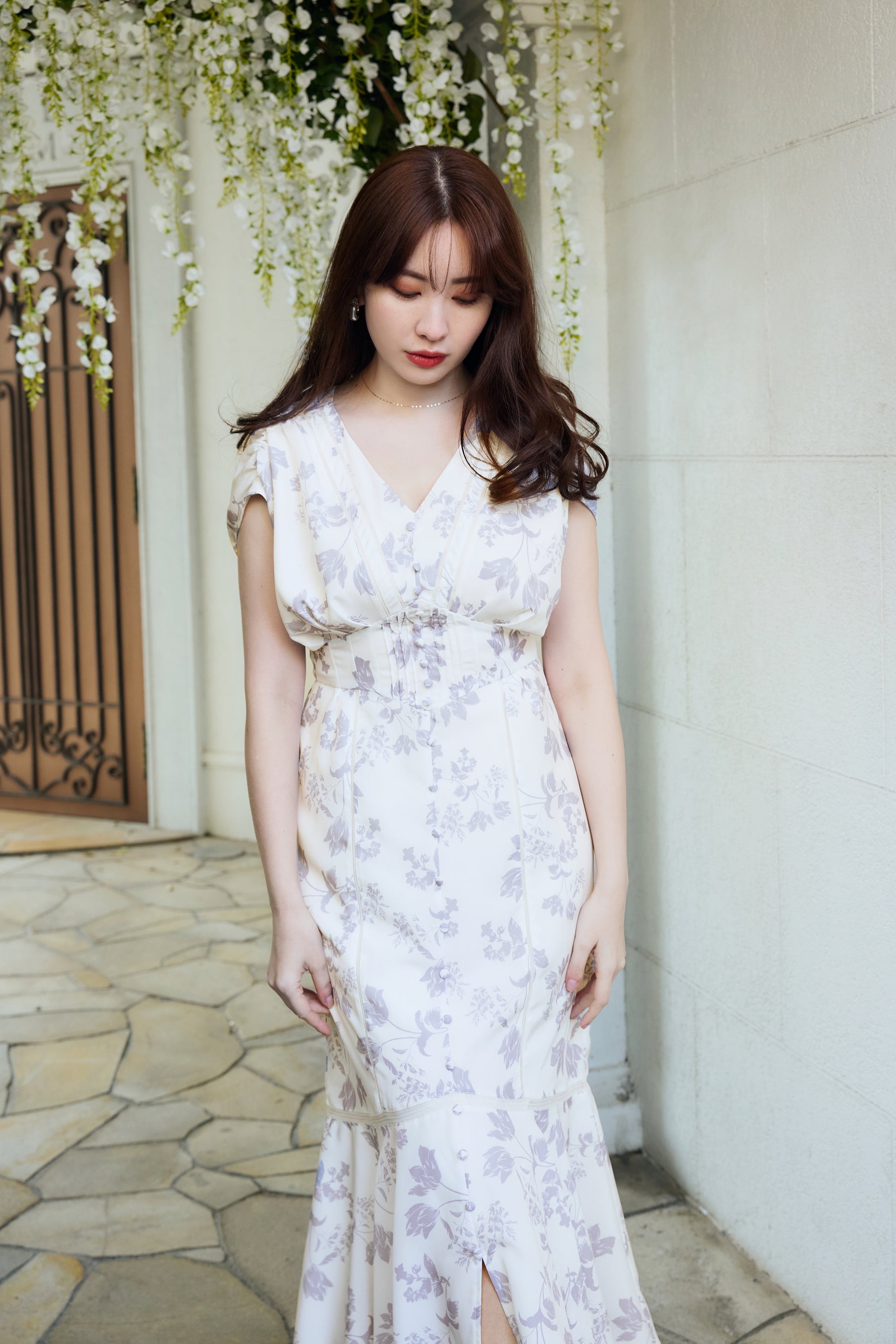 herlipto☆ Royal Garden Floral Dress-