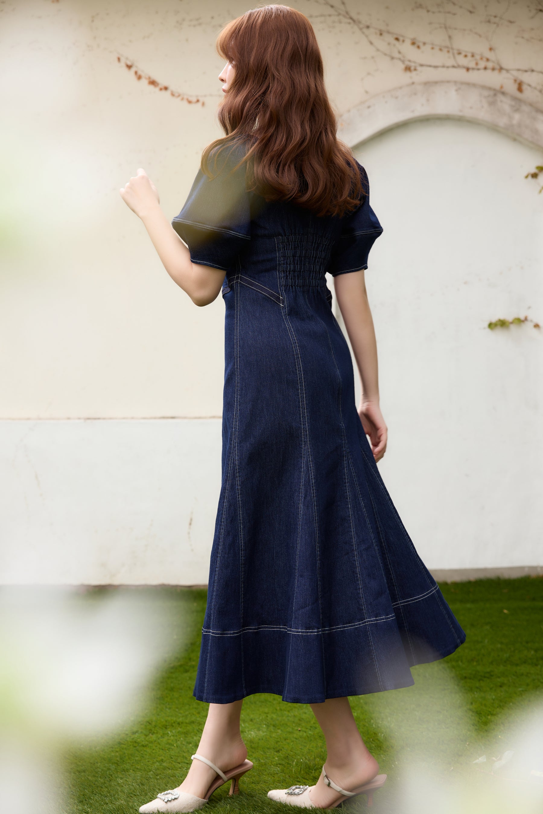 新品】herlipto Imperia Volume Sleeve Dress | www.jarussi.com.br