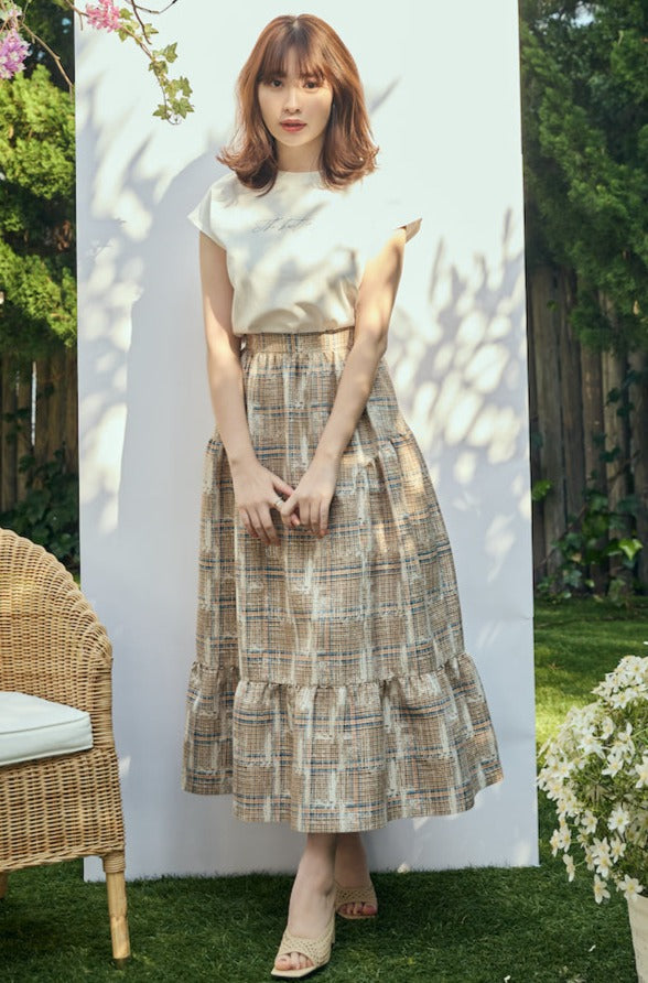 Water Lily Garden Knit Dress／herlipto S - ロングワンピース