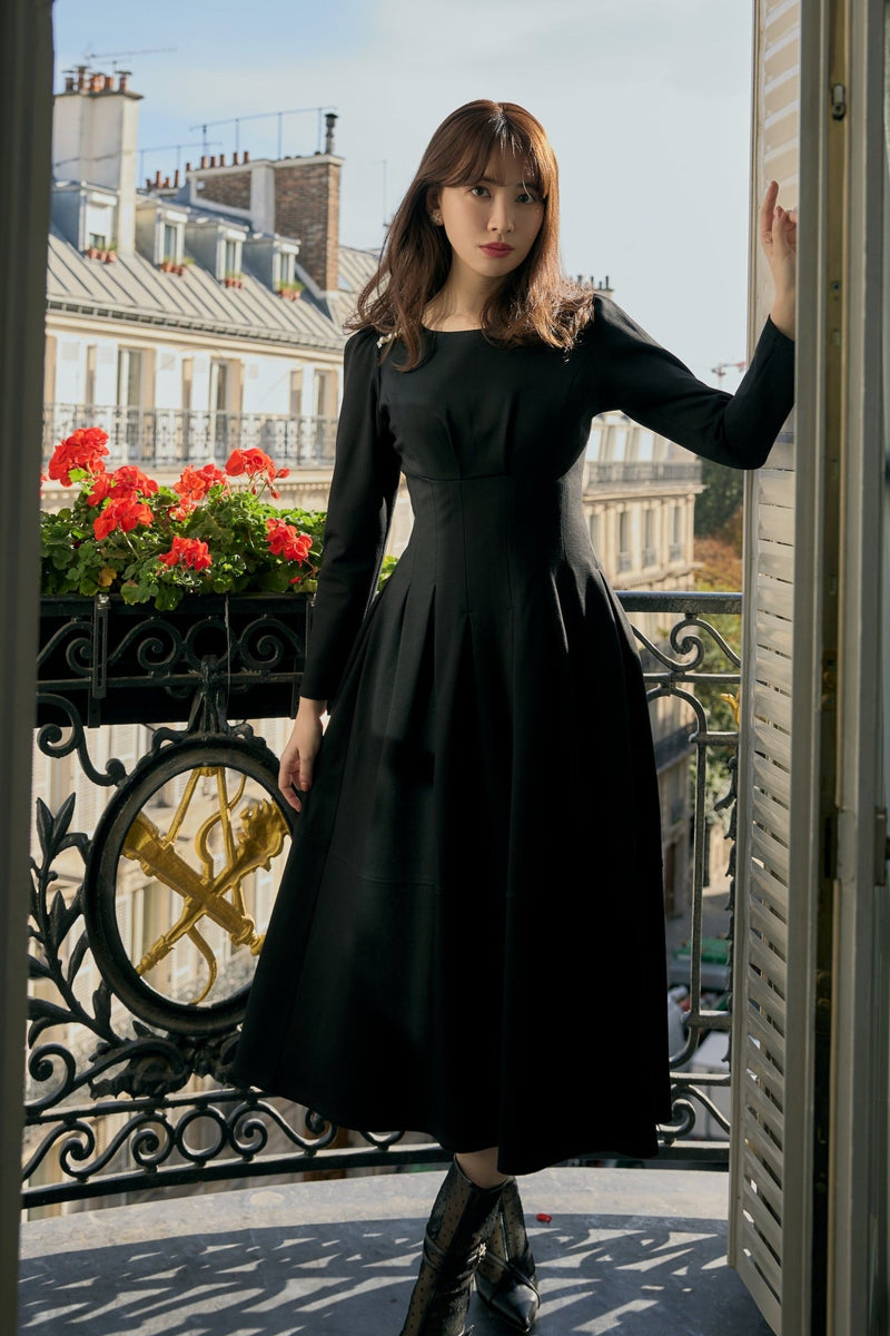新品　herlipto Modern Mademoiselle DressサイズはS色はブラック