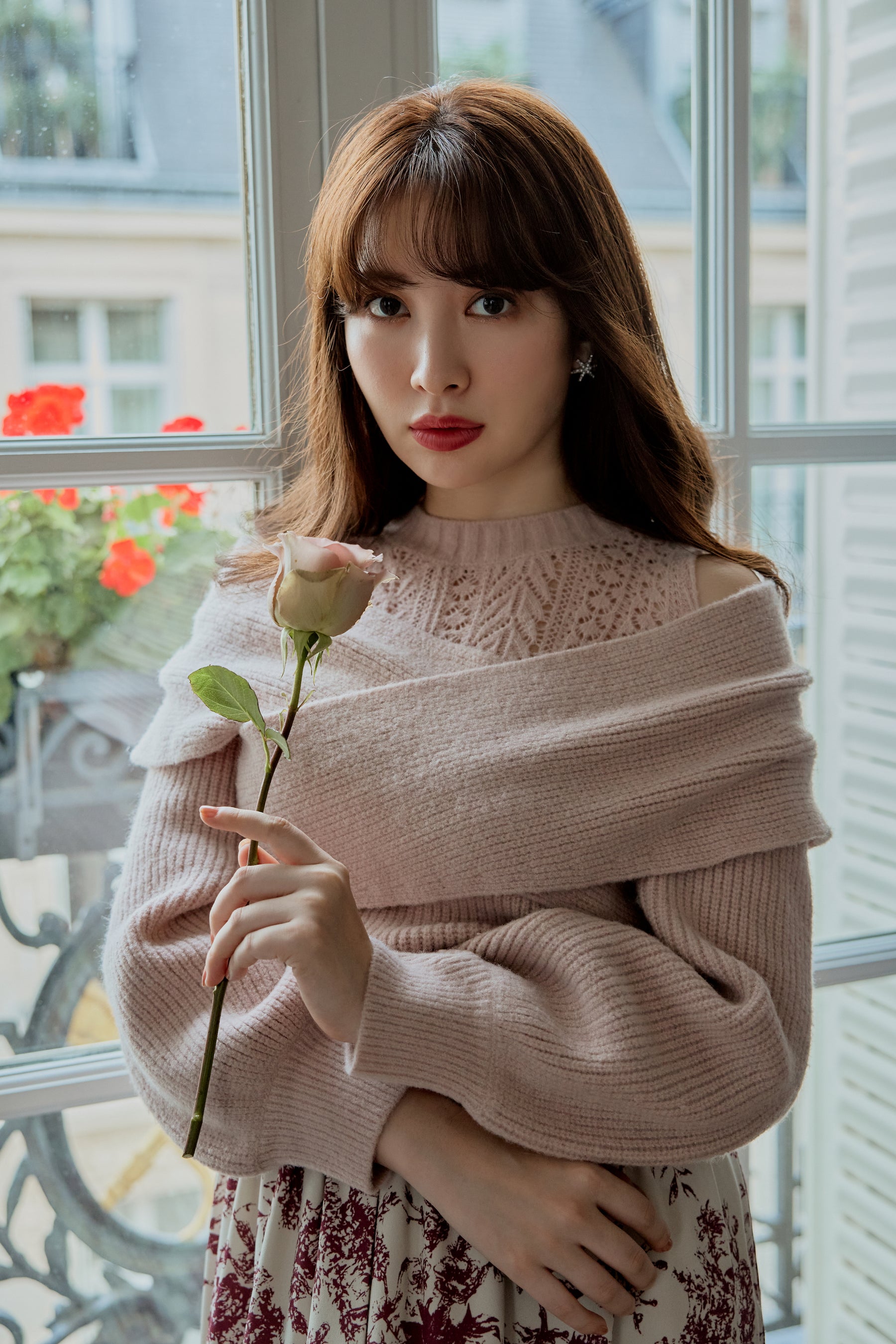 Madeline 2Way Knit Pullover