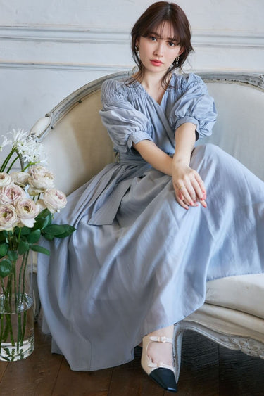 ☆美品☆ ハーリップトゥ Classic Open Sleeve Dress