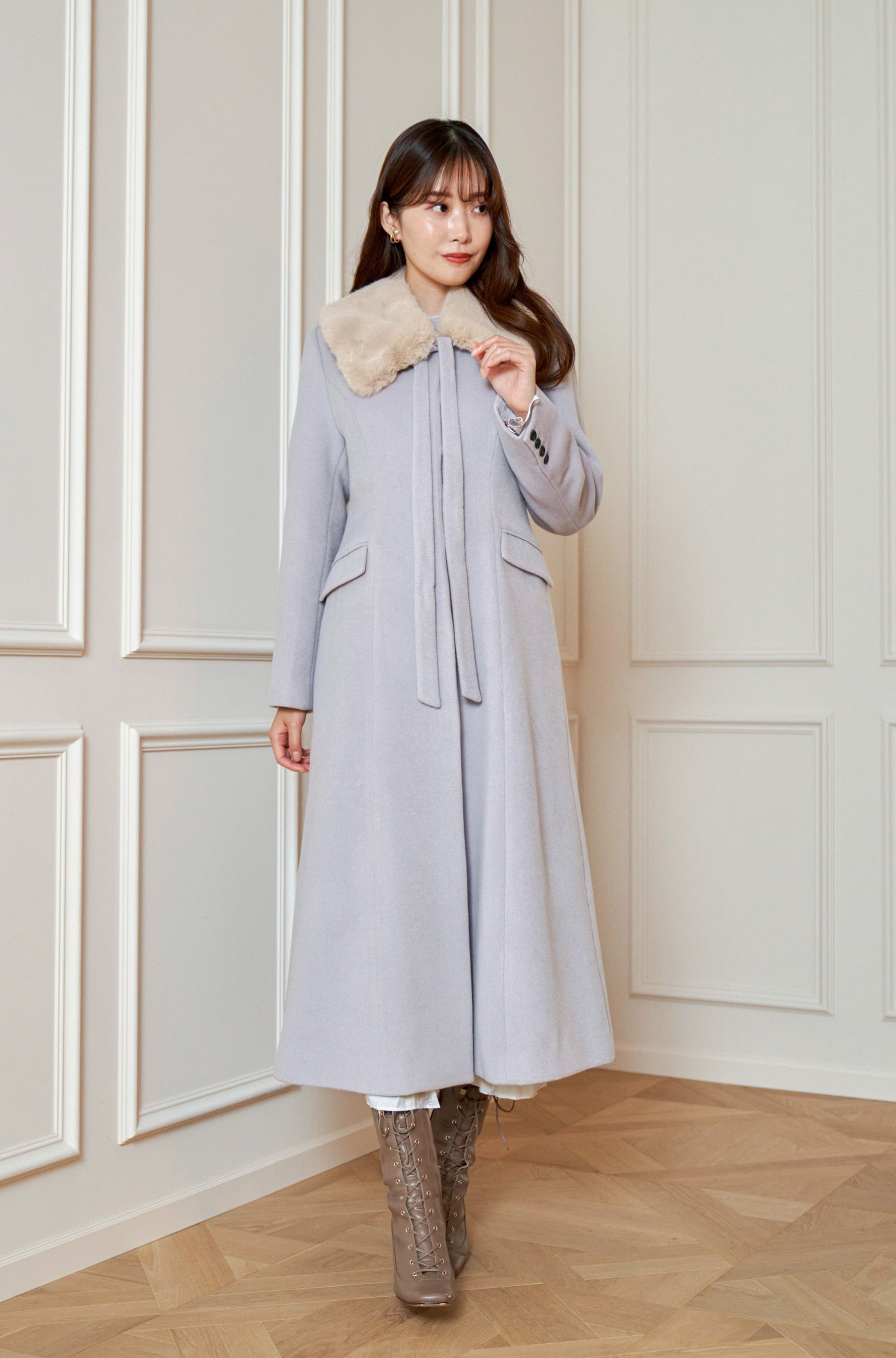 Mirage Tippet Long Coat