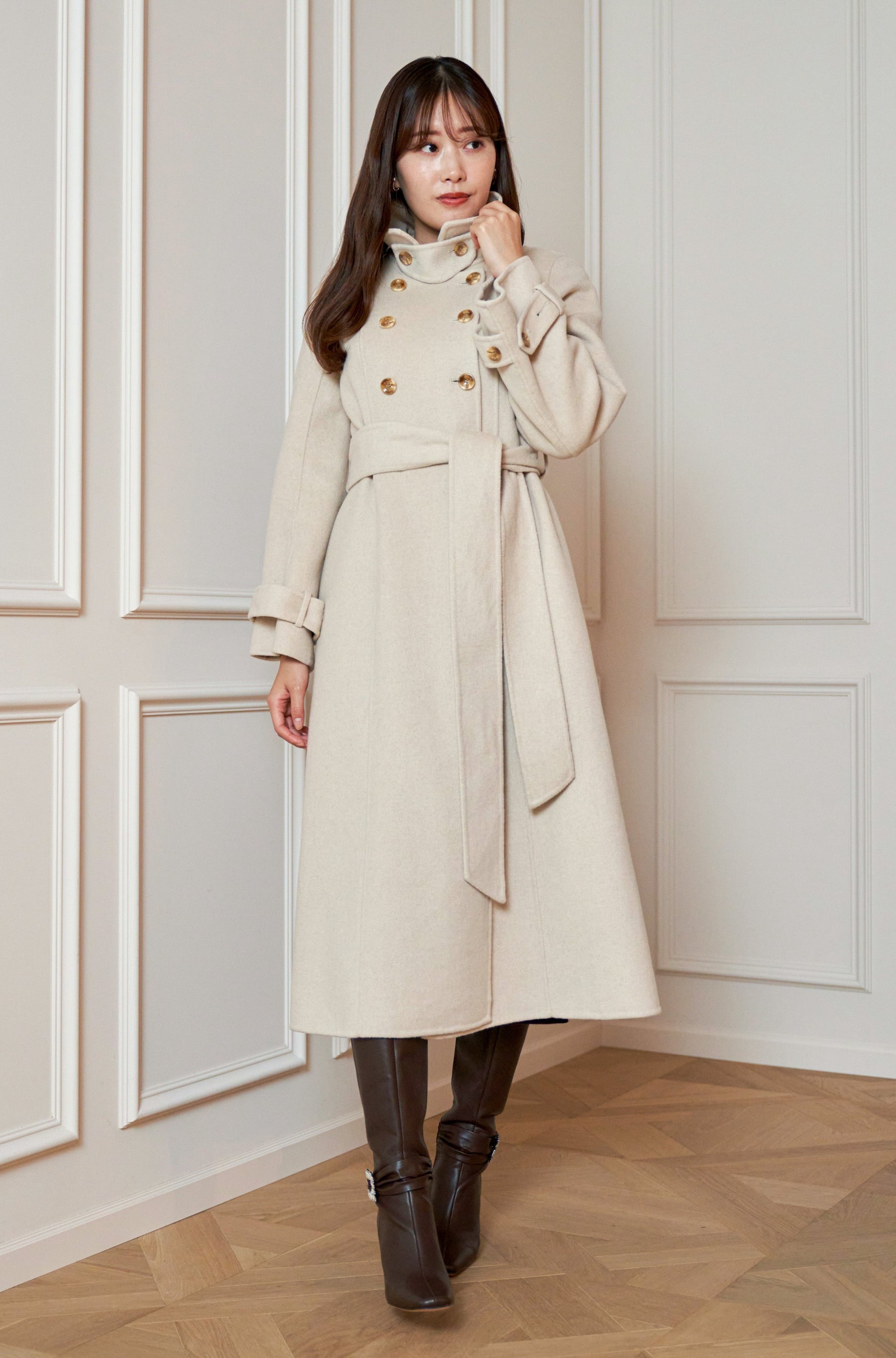 herlipto Mirage Tippet Long Coat - www.stedile.com.br