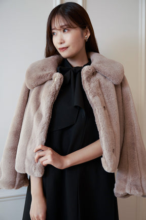 her lip to winter love faux fur coat | myglobaltax.com