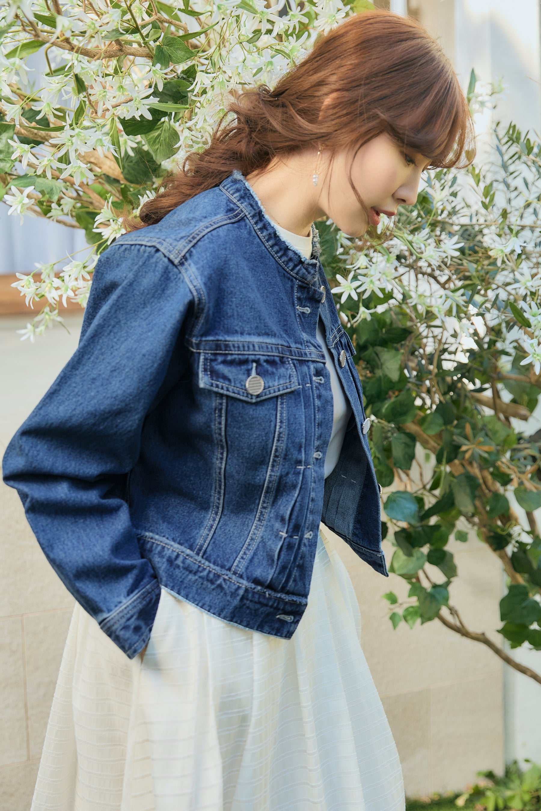 リバーシブルタイプ Herlipto Everyday Denim Jacket - 通販