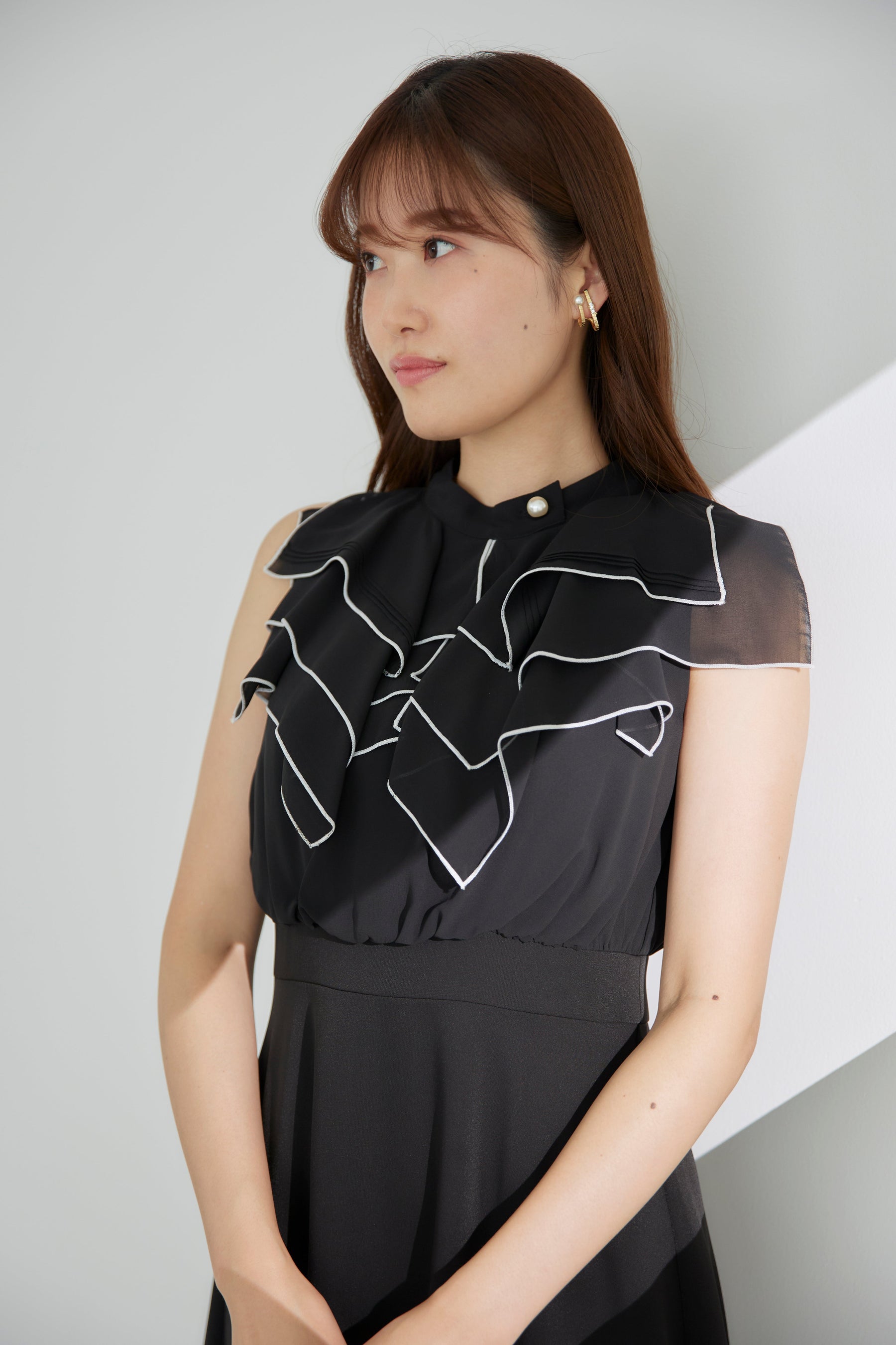 HLT♡modern classic sleeveless dress小嶋陽菜