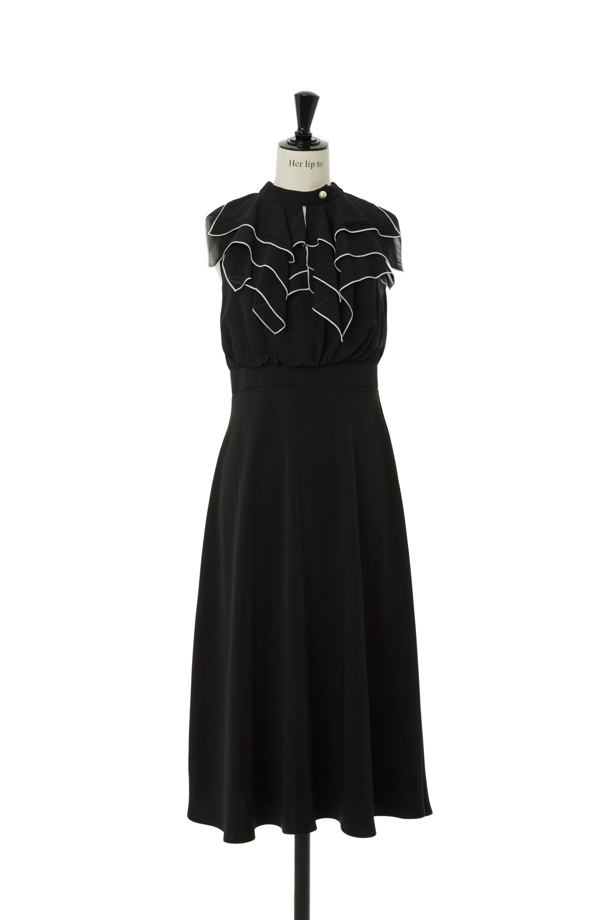herlipto Modern Classic Sleeveless Dress