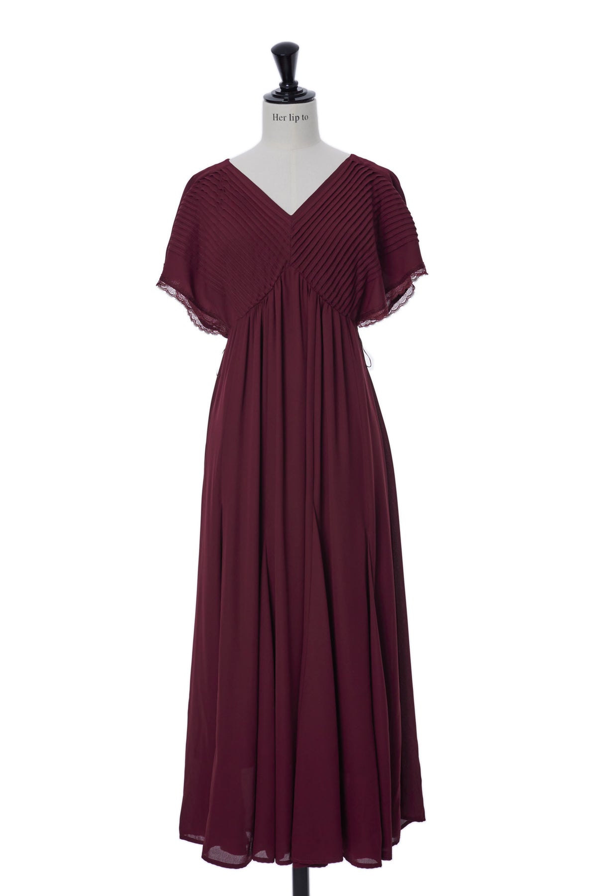 her lip to Bon Voyage Belted Long Dress | www.giocapprendo.com