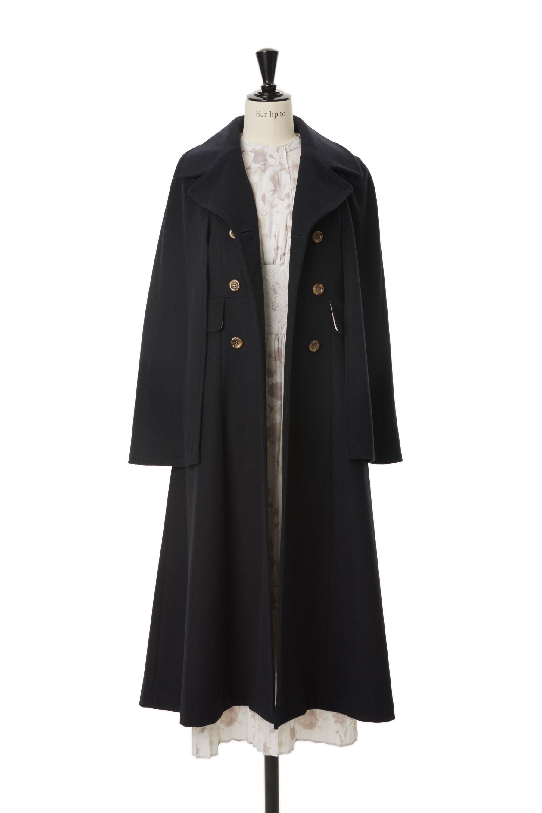 安心 保証 herlipto * Mademoiselle 2Way Long Coat - 通販 - www