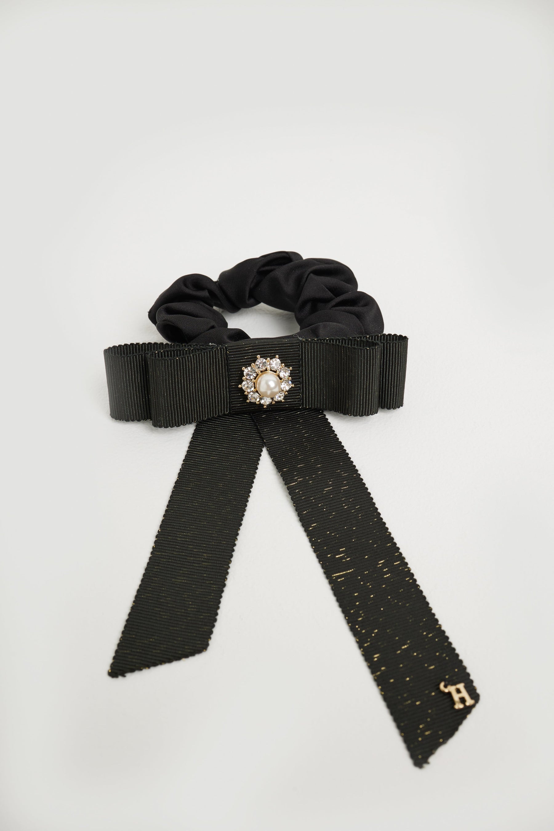 Classic Shimmering Ribbon Chouchou | mdh.com.sa