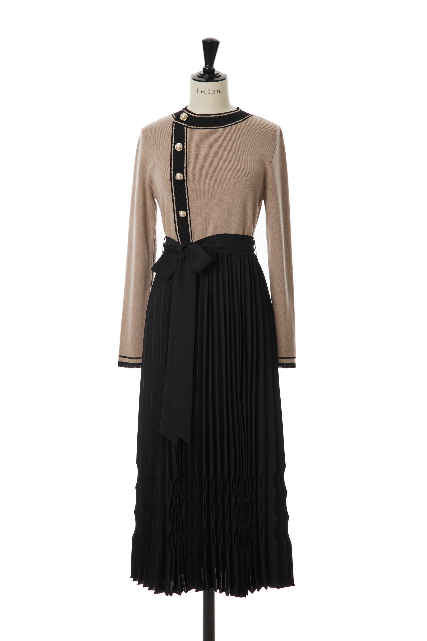 Her lip to Saint Honore Long Dress - ロングワンピース