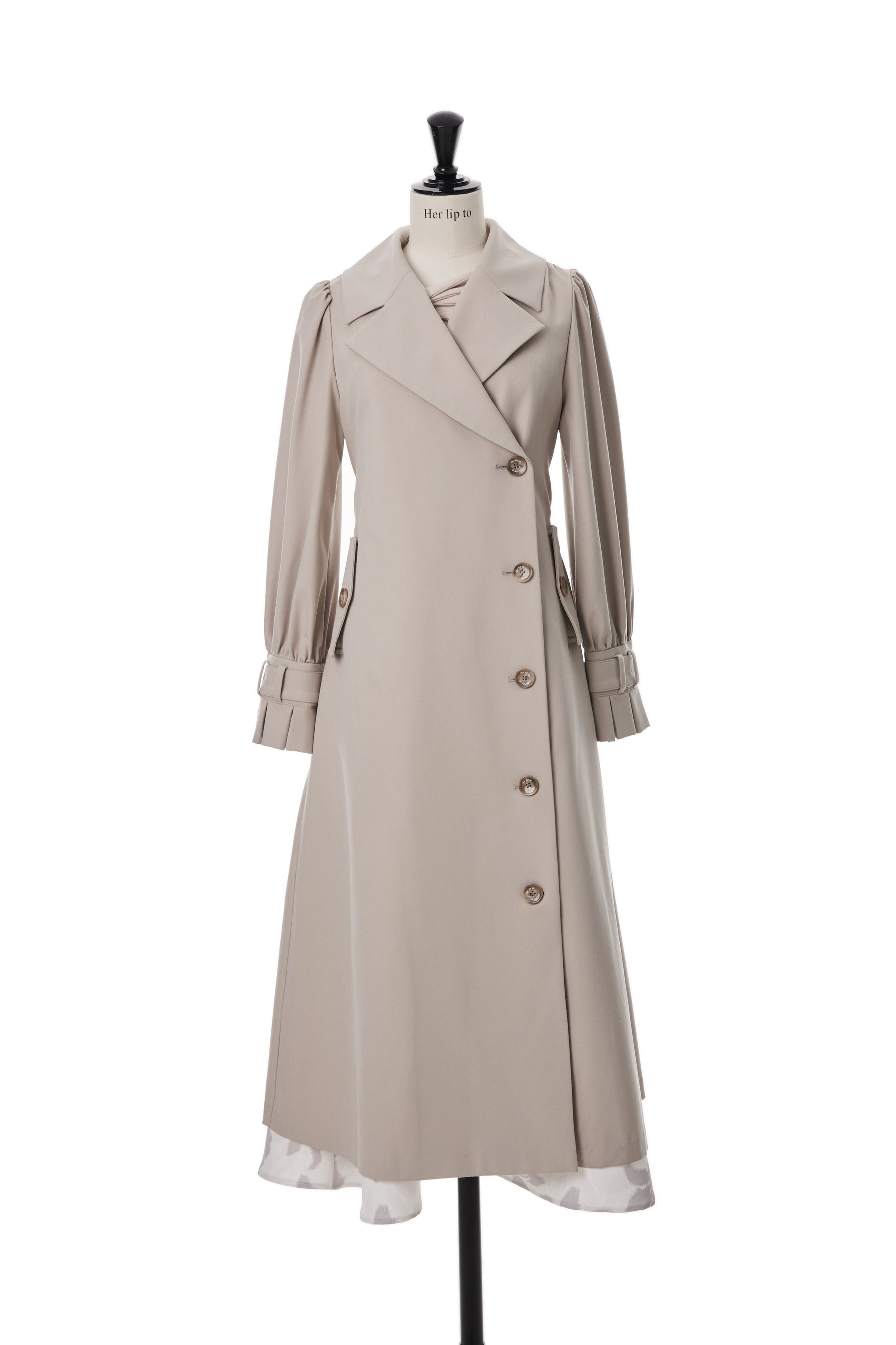 Her lip to♡Belted Dress Trench Coat新品未使用