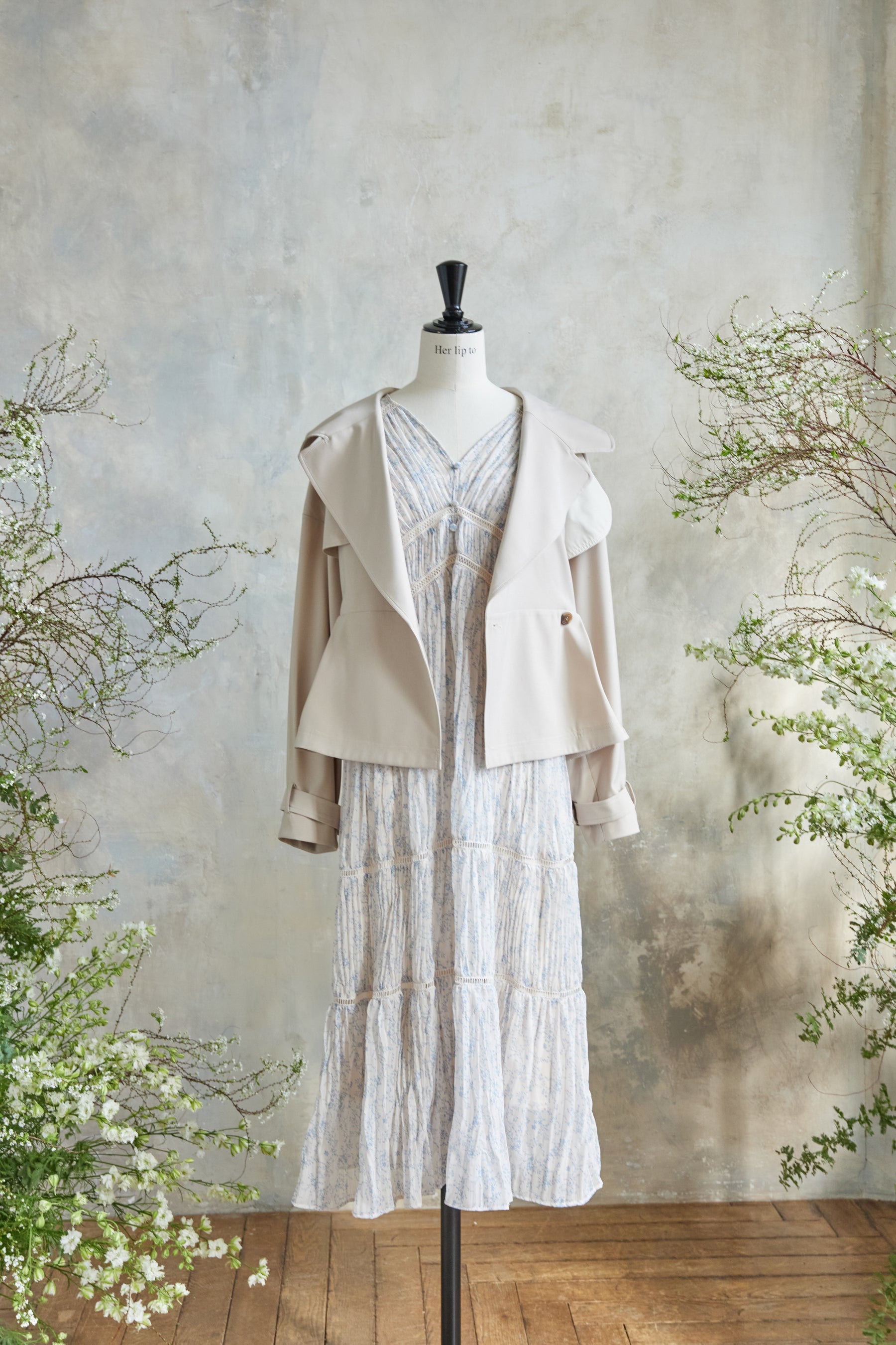 3個セット・送料無料 her lip to Everyday Belted Trench Jacket