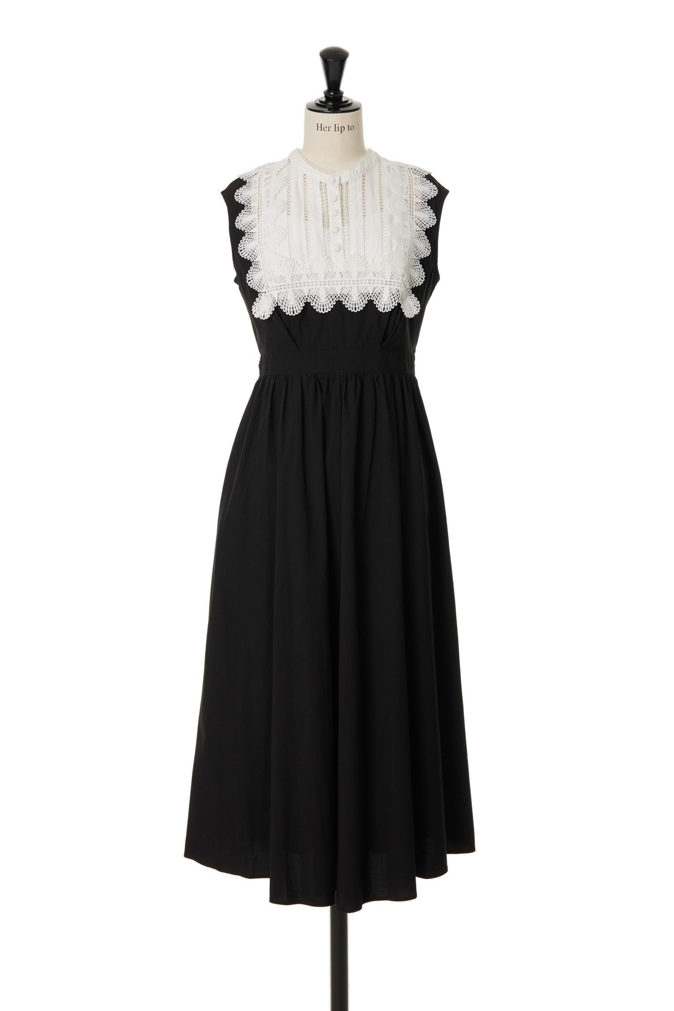 herlipto Grace Cotton-Blend Long Dress | eclipseseal.com