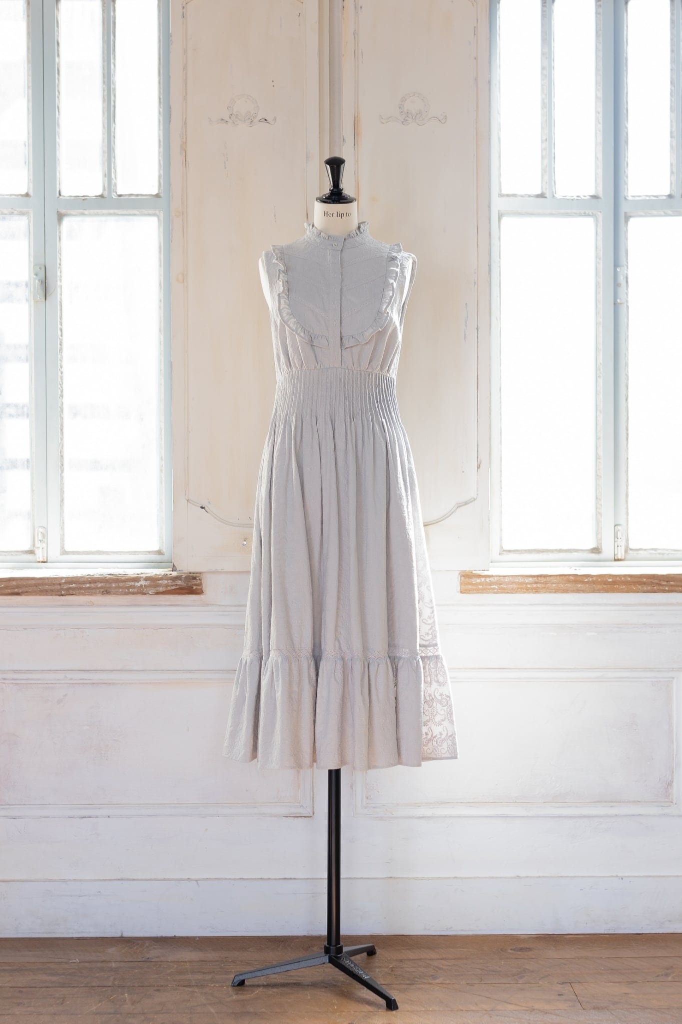 HERLIPTO PAISLEY COTTON LACE LONG DRESS ワンピース | vfv-wien.at