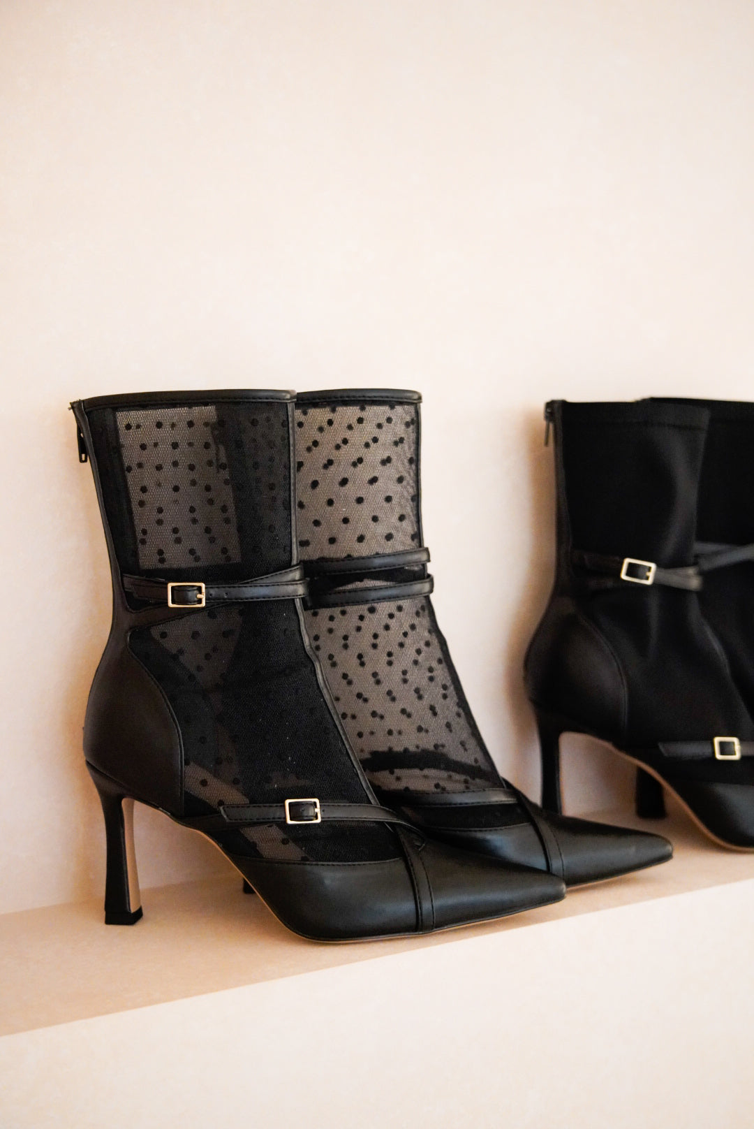 herlipto♡Double Belt Ankle Boots Black37 noonaesthetics.com