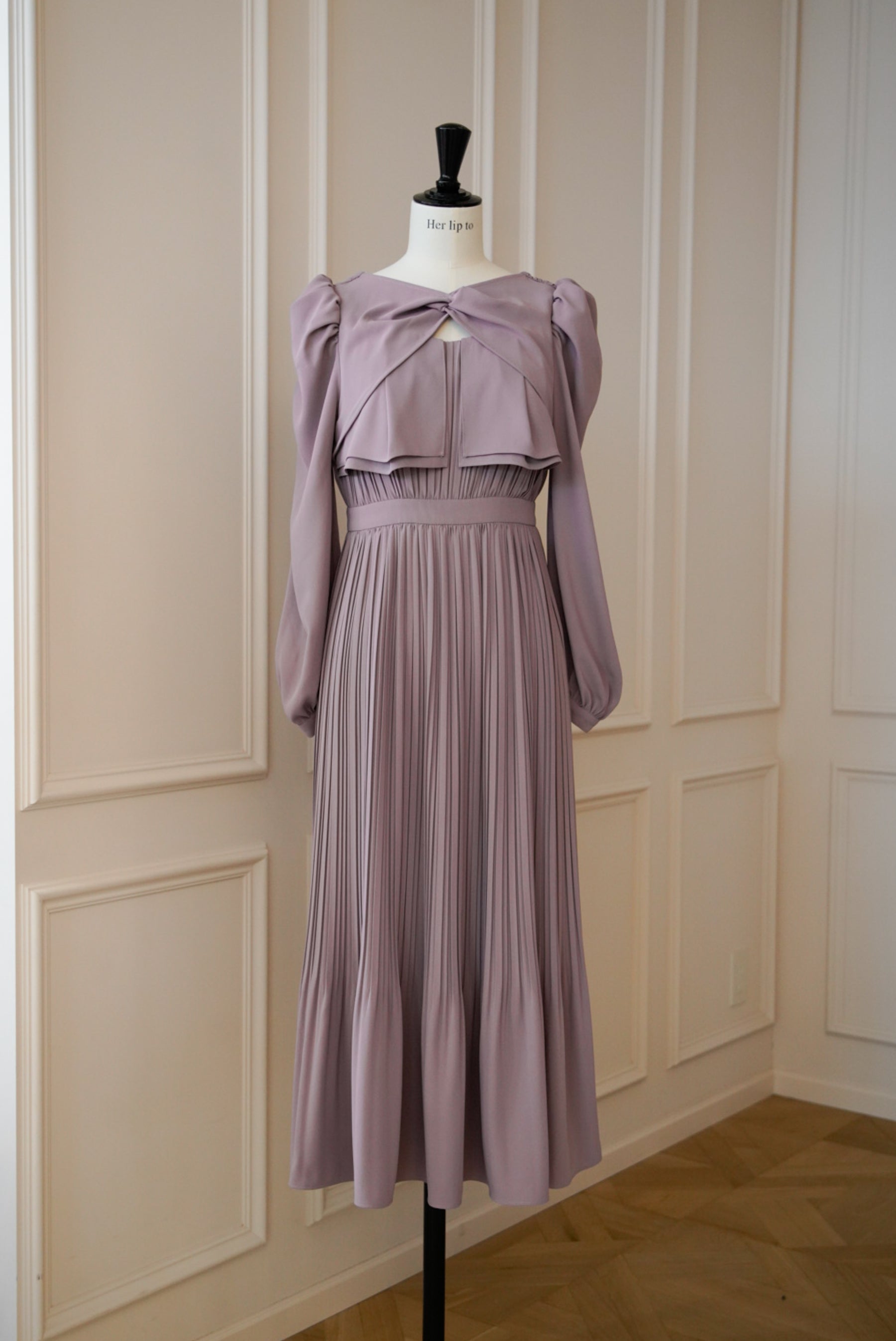 herlipto La Rochelle Pleated Dress | tradexautomotive.com