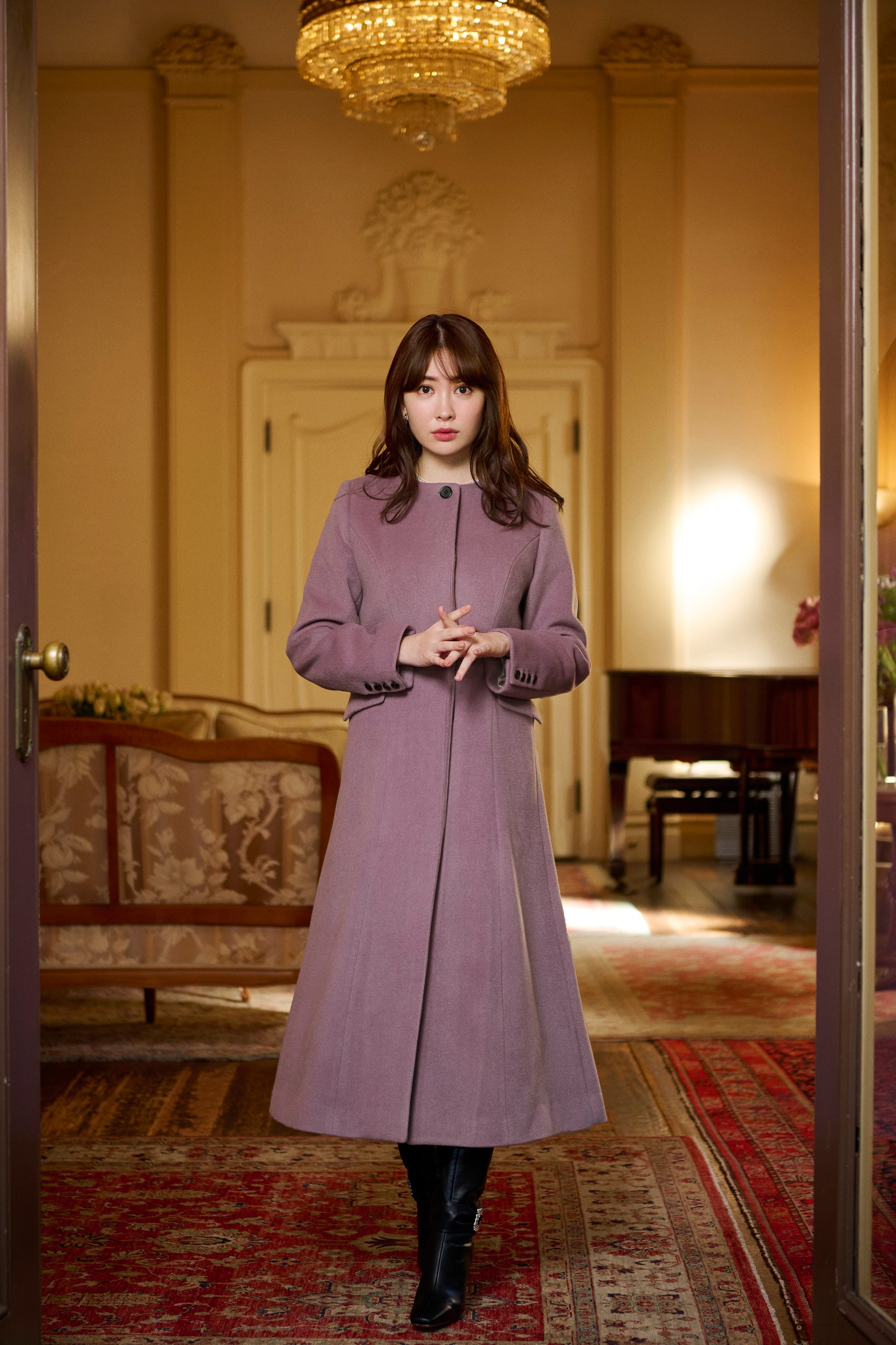 Mirage Tippet Long Coat