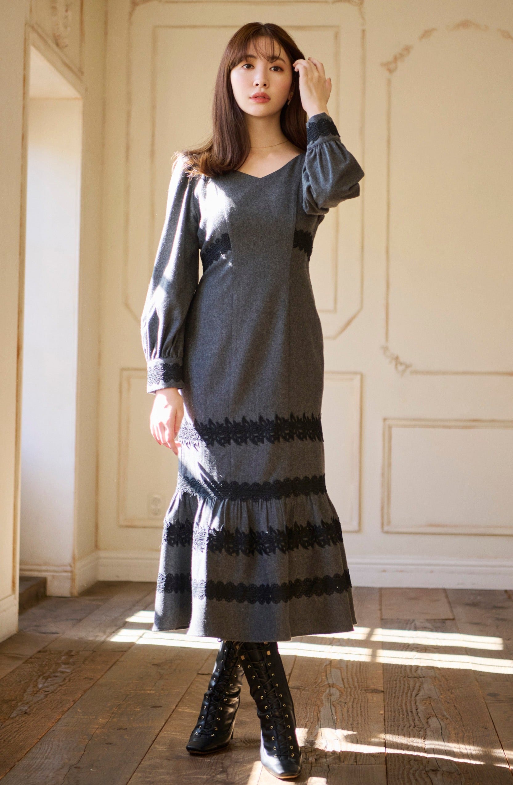 買い物 herlipto Wool Blend Mermaid Dress sleepyhollowevents.com