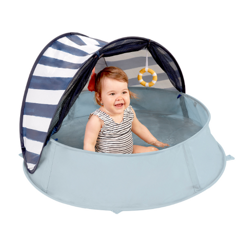 Spring travel baby products: Shop Babymoov Aquani Anti UV paddling pool at babymoov.co.uk