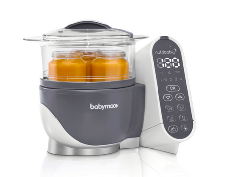 Defrost and reheat in the Babymoov Nutribaby+ food maker