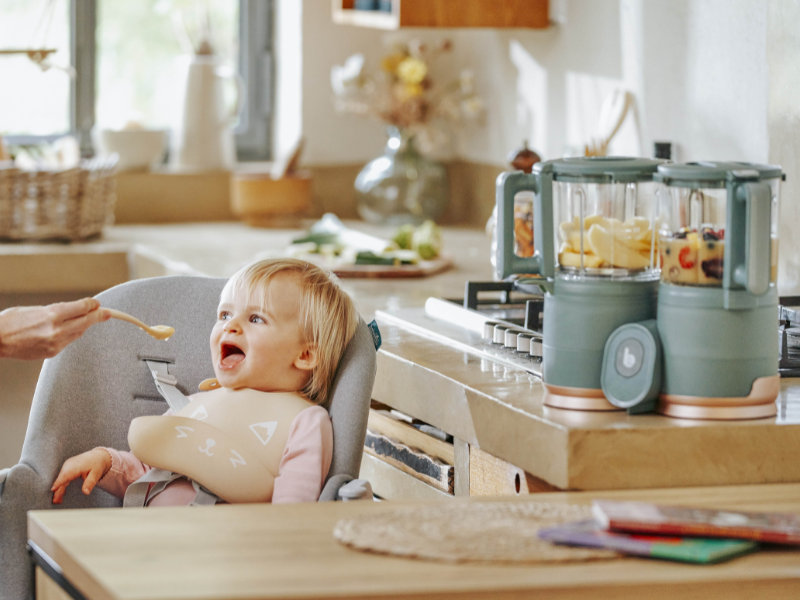 Nutribaby: the 1st food processor to do real cooking for your baby! 