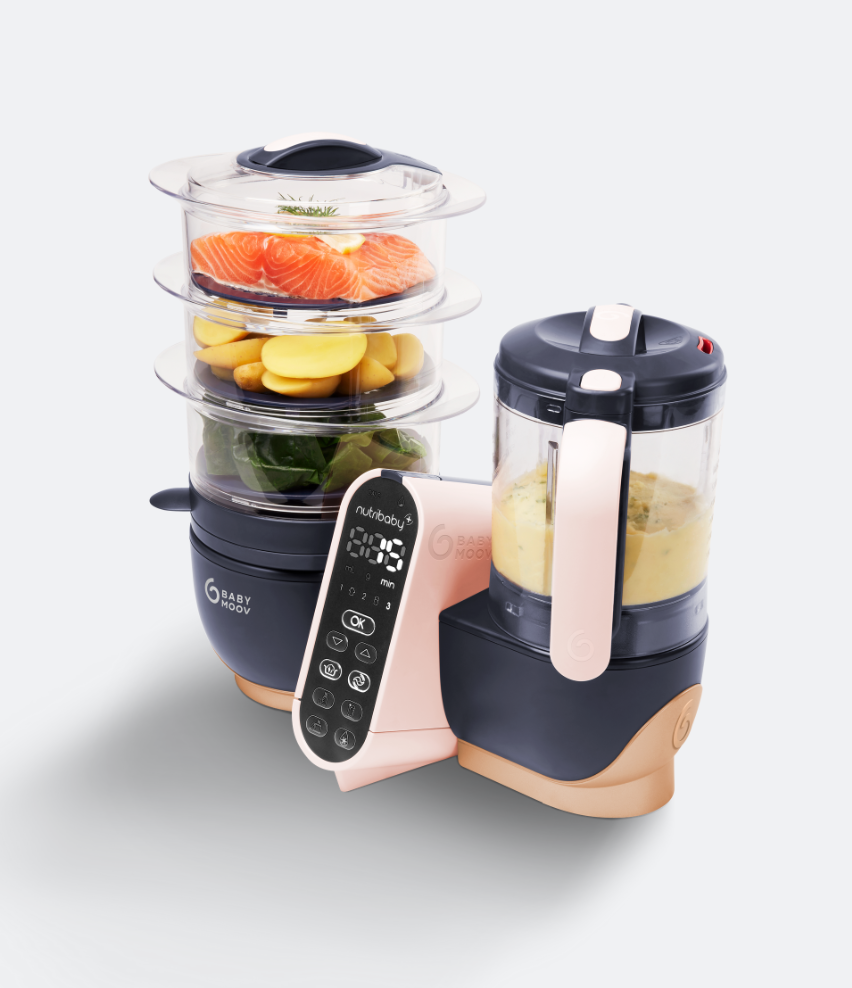 Babymoov Nutribaby Plus 6 in 1 Baby Food Maker, food processor- Free  Shipping 