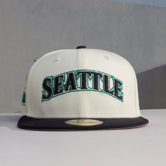 Seattle Mariners New Era Color Pack 59FIFTY Fitted Hat - Gray