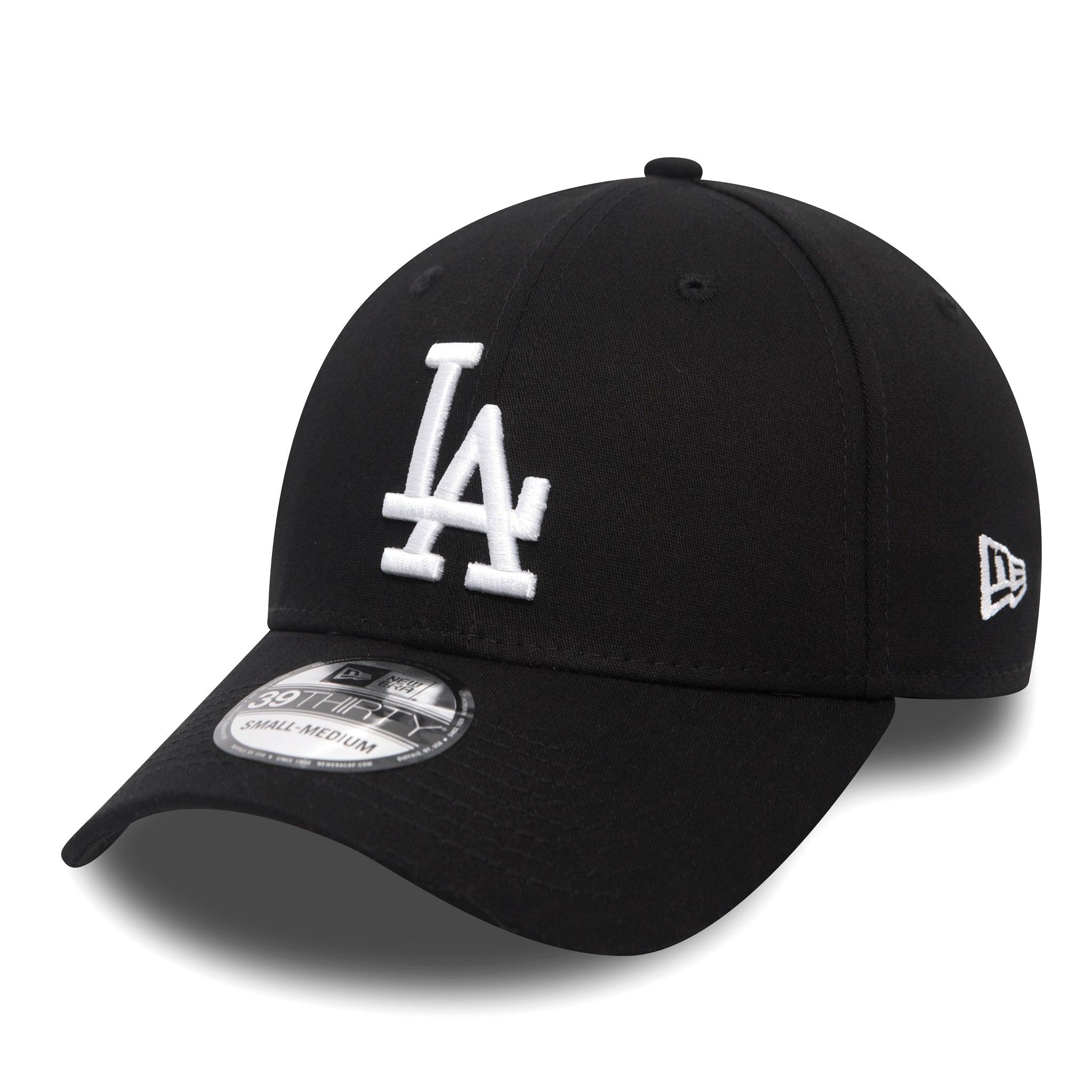 NEW ERA 39THIRTY BASEBALL CAP.MLB LA DODGERS LEAGUE ESSENTIAL NAVY STRETCH  HAT 0