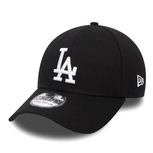 NEW ERA 39THIRTY LOS ANGELES DODGERS BLACK FITTED CAP – FAM