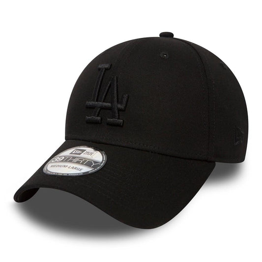 Los Angeles Dodgers New Era 3930 League Essential All Black