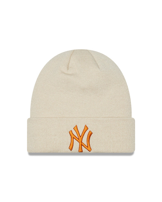 New Era Navy New York Yankees Essential Cuff Beanie