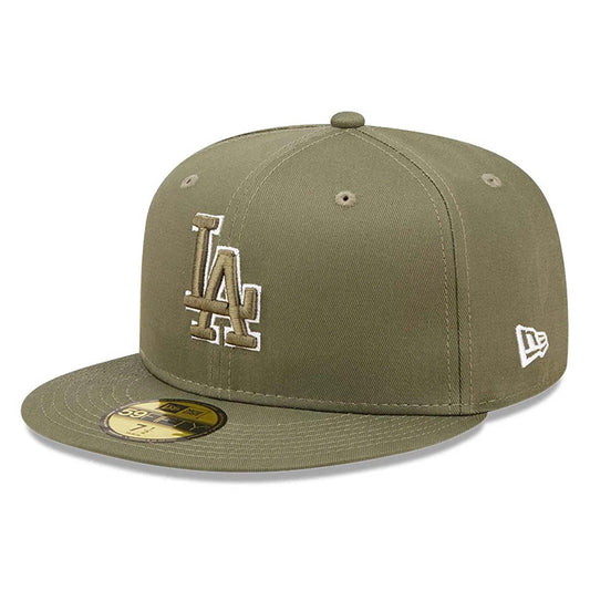 NEW ERA 39THIRTY WIDE CORD LOS ANGELES DODGERS CREAM CAP – FAM