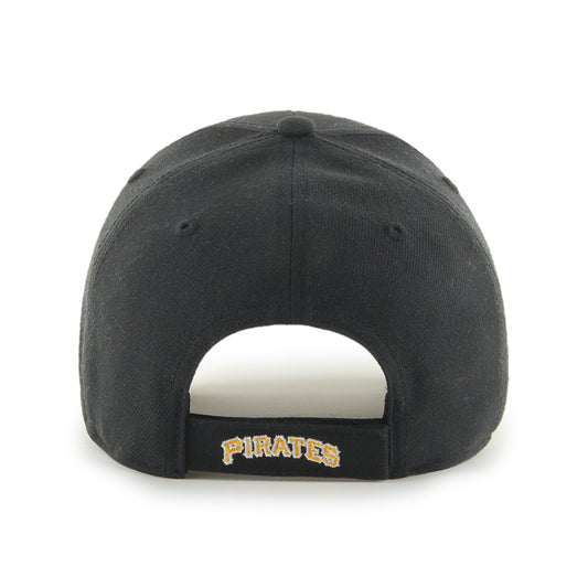 MLB PITTSBURGH PIRATES SURE SHOT SNAPBACK '47 MVP BLACK – FAM