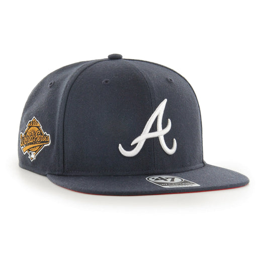 MLB Atlanta Braves MVP Team Logo Cap Navy Blue