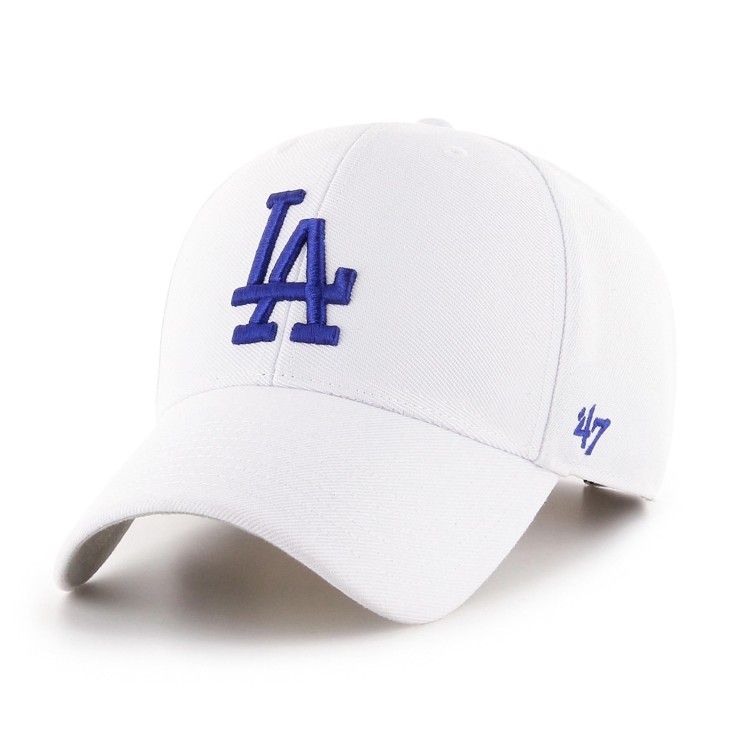 la dodgers white cap