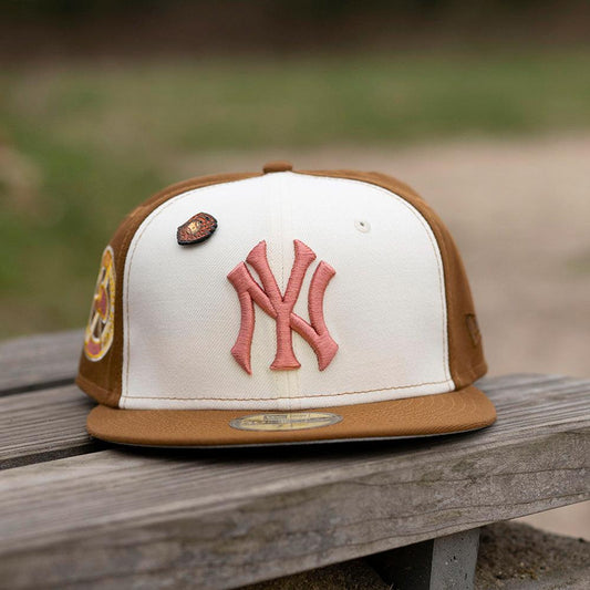 NEW ERA 59FIFTY MLB NEW YORK YANKEES WORLD SERIES 1962 TWO TONE / SCARLET  UV FITTED CAP