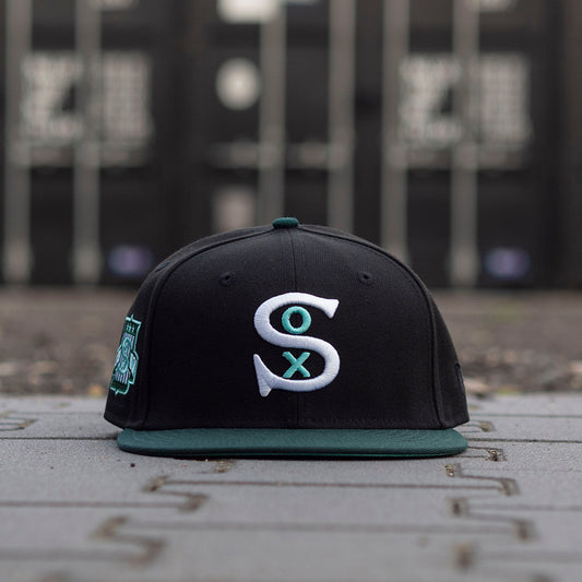 New Era 59FIFTY Seattle Mariners Color Pack Fitted Hat Light Mint Green Dark Navy