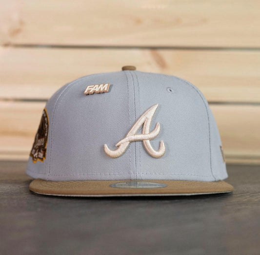 Hat Crawler - ROYAL ATLANTA BRAVES PURPLE UNDER VISOR 59FIFTY now available  from @lids Rep your Atlanta Braves so well that no one will ever question  your fandom. It's easy when you