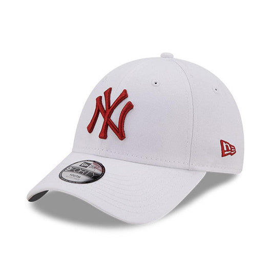 White New Era MLB New York Yankees 9Forty Cap Junior