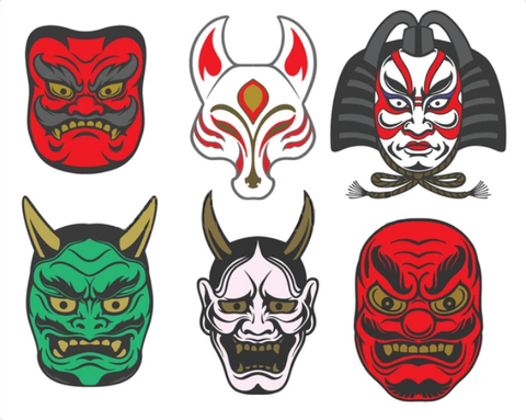 Japanese Masks - 18 - Story of Every Mask – Masks