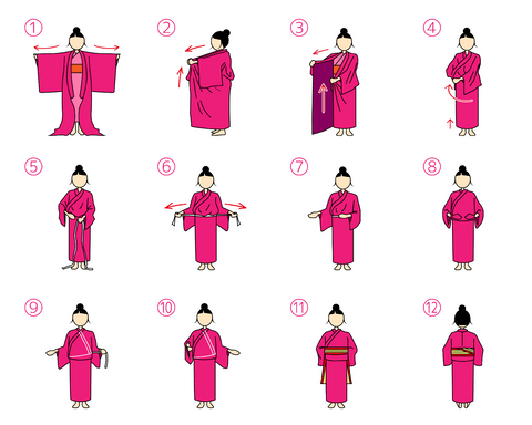 how-to-wear-kimono-dress